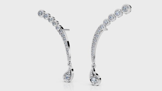 Tali dewdrop earrings